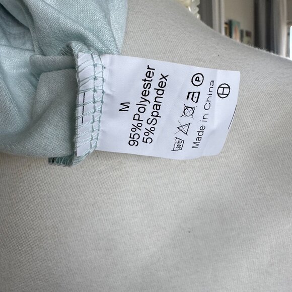 Island Turquoise Spaghetti Strap Top - Picture 8 of 8